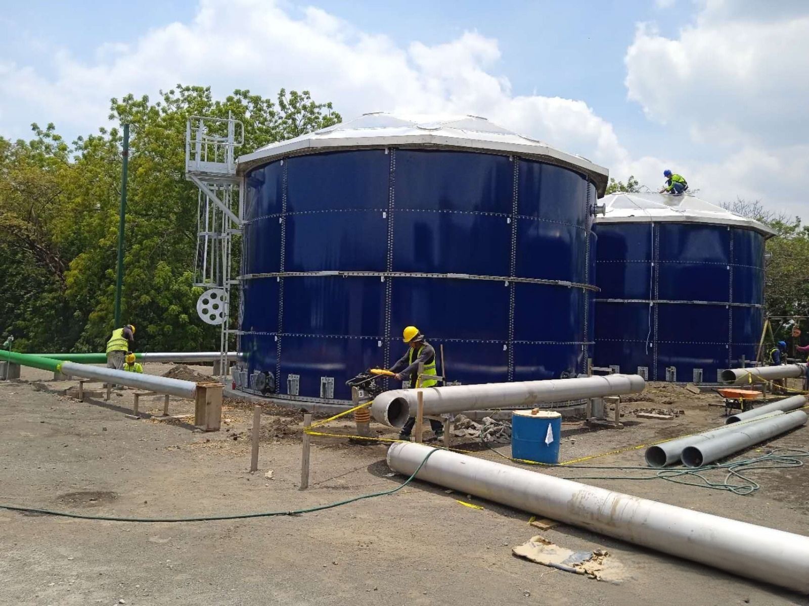 Tanque de almacenamiento para agua potable
